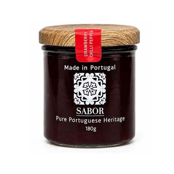 MỨT DÂU TÂY ỚT SABOR - STRAWBERRY CHILLI PEPPER SABOR 180g