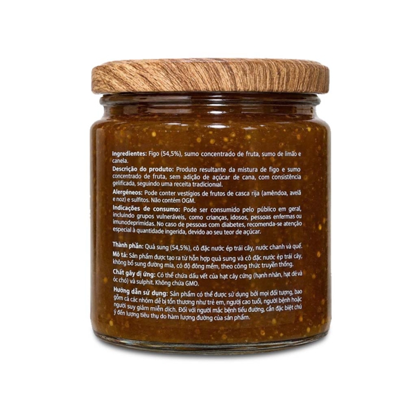 MỨT SUNG KHÔNG ĐƯỜNG SABOR - FIG JAM NO ADDED SUGAR SABOR 280g