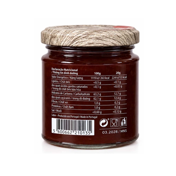 MỨT LÊ RƯỢU VANG PORTO SABOR - ROCHA PEAR WITH PORT WINE JAM SABOR 280g