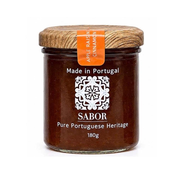 MỨT TÁO NHO KHÔ QUẾ SABOR - APPLE RAISIN CINNAMON SABOR 180g