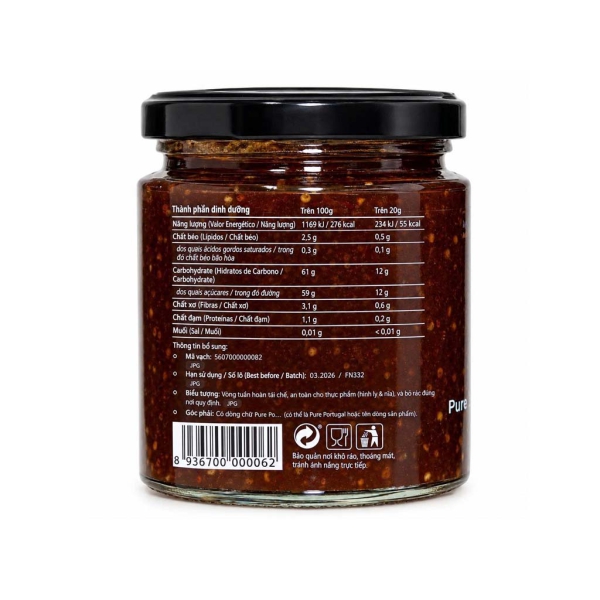 MỨT SUNG ÓC CHÓ SABOR - FIG WITH WALNUT JAM SABOR 280g