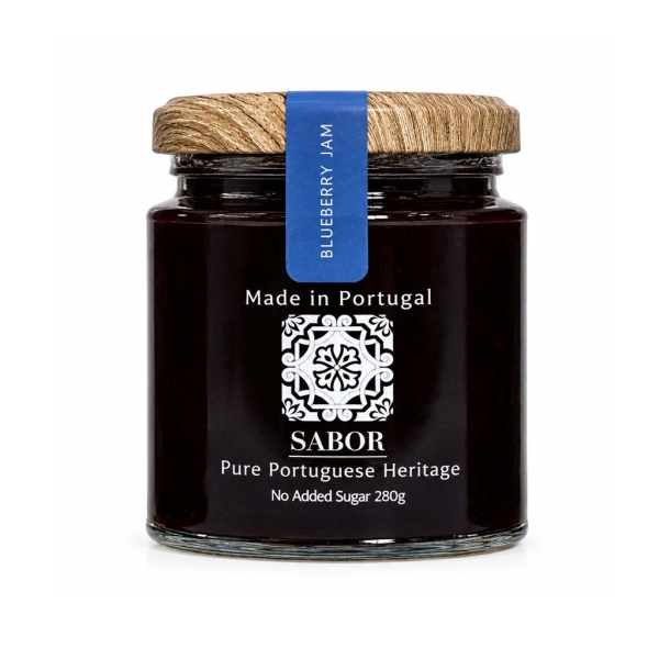 MỨT VIỆT QUẤT KHÔNG ĐƯỜNG SABOR - BLUEBERRY JAM NO ADDED SUGAR SABOR 280g