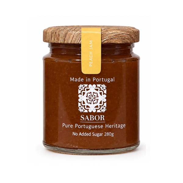 MỨT ĐÀO KHÔNG ĐƯỜNG SABOR - PEACH JAM NO ADDED SUGAR SABOR 280g