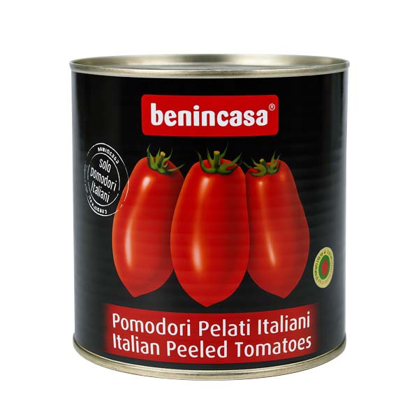 Cà Chua Nguyên Trái -  Whole Peeled Tomatoes (Benincasa) 2,5kg