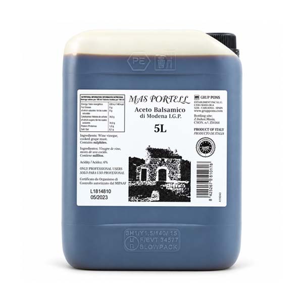 DẤM BALSAMIC VINEGAR MAS PORTELL 5L 