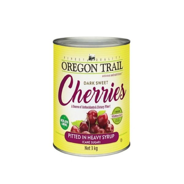 Quả anh đào ngâm (Dark Sweet Cherries) Oregon Trail  439g