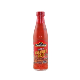 Red Habanero Pepper Sauce - Sốt Ớt Đỏ Habanero (La Costena) 145ml
